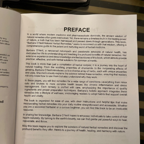 Barbara O’Neill Natural Herbal Remedies Complete Collection: The Ultimate Guide to Knowing ALL of Dr. Barbara O’Neill’s Studies and the Non-Toxic Lifestyle.