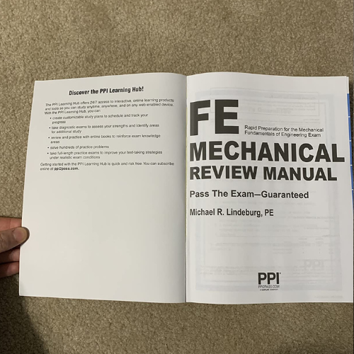 PPI FE Chemical Review Manual – Comprehensive Review Guide for the NCEES FE Chemical Exam First Edition