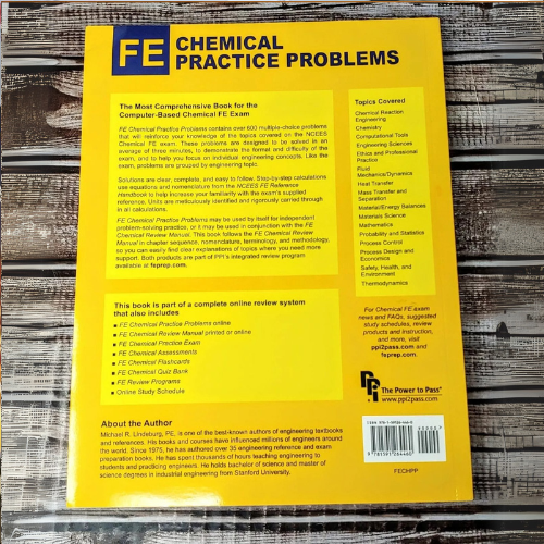 PPI FE Chemical Practice Problems – Comprehensive Practice for the NCEES FE Chemical Exam First Edition