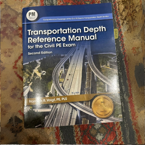 Transportation Depth Reference Manual for the Civil PE Exam, 2nd Ed