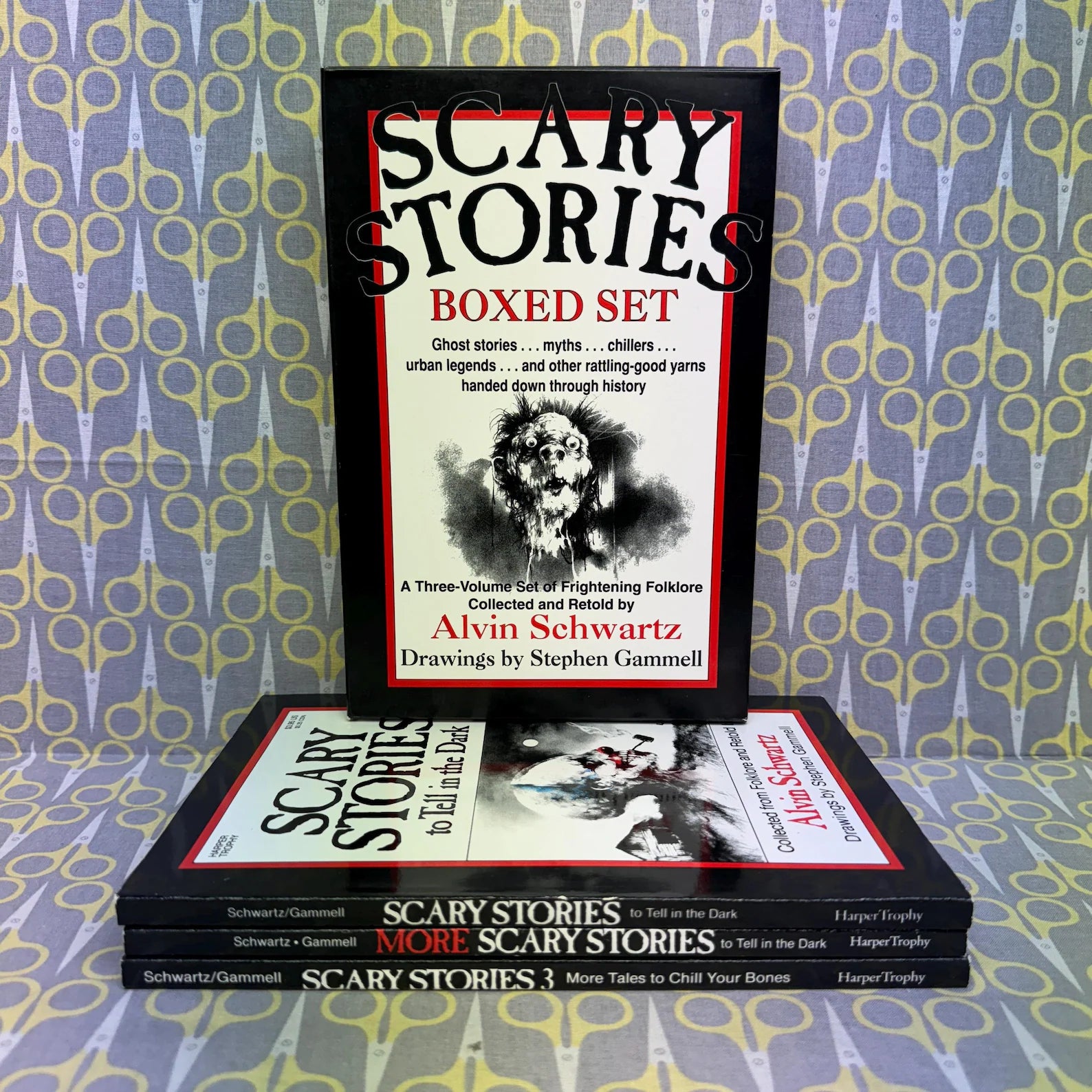 More Scary Stories to Tell in the Dark Set Volume 1,2,3