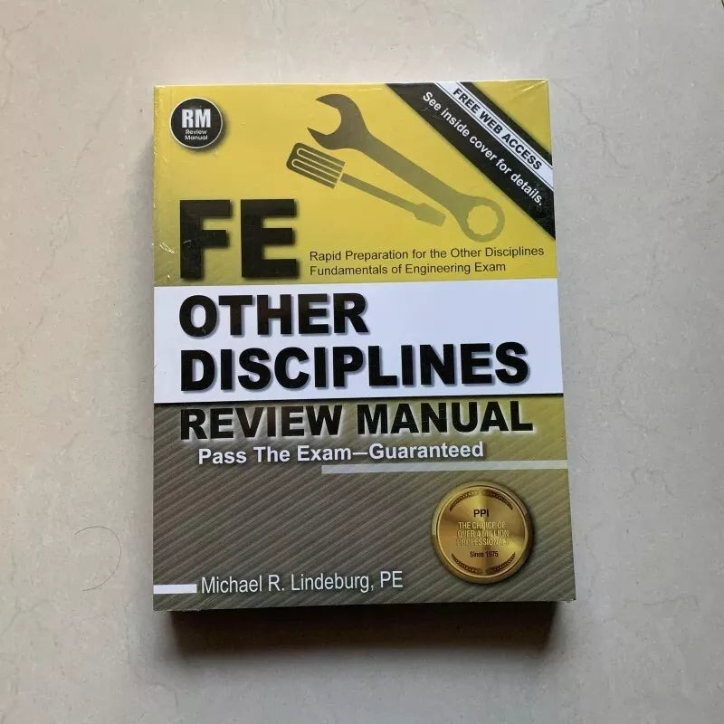 PPI FE Other Disciplines Review Manual – A Comprehensive Review Guide to Pass the NCEES FE Exam First Edition